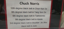 Load image into Gallery viewer, Chuck Norris Autographed Karate Uniform Framed Custom Display JSA WITNESS