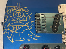 Load image into Gallery viewer, Iron Maiden Autographed Custom Guitar with Derek Riggs Eddie Sketch