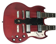 Load image into Gallery viewer, Led Zeppelin Jimmy Page Signed 18-String Double Neck Guitar