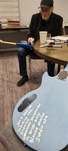 Load image into Gallery viewer, The Beach Boys Signed Guitar w Surfin USA Lyrics Exact Proof ACOA BAS