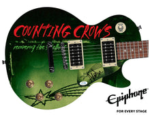Load image into Gallery viewer, Counting Crows Adam Duritz Autographed Gibson Epiphone Les Paul Graphics Guitar ACOA