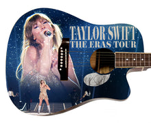 Load image into Gallery viewer, Taylor Swift Signed The Eras Tour Acoustic Custom Graphics Photo Guitar ACOA