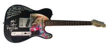 Load image into Gallery viewer, Heart Band Signed Fender Guitar with Barracuda Lyrics