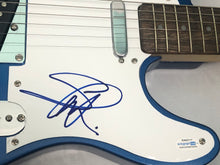 Load image into Gallery viewer, Iron Maiden Signed Fender Guitar w Hand Drawn Eddie Sketch