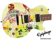 Load image into Gallery viewer, Elton John Autographed Gibson Epiphone Les Paul Graphics Guitar ACOA