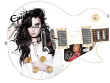 Load image into Gallery viewer, Demi Lovato Epiphone Gibson Les Paul Photo Graphics Guitar ACOA