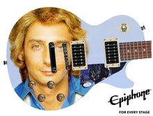 Load image into Gallery viewer, Barry Manilow Epiphone Autographed Custom Photo Graphics Guitar ACOA
