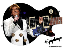 Load image into Gallery viewer, Barry Manilow Epiphone Autographed Custom Photo Graphics Guitar ACOA