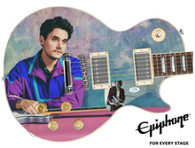Load image into Gallery viewer, John Mayer Epiphone Signed Custom Photo Graphics Guitar ACOA