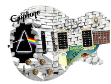Load image into Gallery viewer, Pink Floyd David Gilmour Epiphone Gibson Les Paul Photo Graphics Guitar ACOA JSA