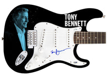 Load image into Gallery viewer, Tony Bennett Signed Autographed Guitar ACOA