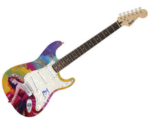 Load image into Gallery viewer, Peter Max Taylor Swift Artist Signed Custom Graphics 1/1 Guitar ACOA