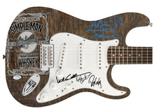 Load image into Gallery viewer, Lynyrd Skynyrd Artimus Pyle Signed Photo Graphics Guitar Exact Proof ACOA
