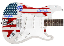 Load image into Gallery viewer, Beach Boys Johnston Marks Mike Love Autographed 1/1 Graphics Guitar ACOA Exact Proof