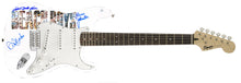 Load image into Gallery viewer, The Beach Boys Autographed Band Logo Photo Graphics Fender Guitar Exact Proof