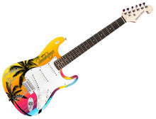 Load image into Gallery viewer, Beach Boys Johnston Marks Mike Love Autographed 1/1 Graphics Guitar ACOA Exact Proof