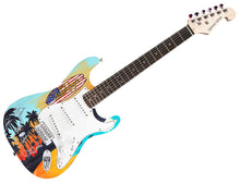 Load image into Gallery viewer, Beach Boys Johnston Marks Mike Love Autographed 1/1 Graphics Guitar ACOA Exact Proof