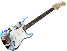 Load image into Gallery viewer, Beach Boys Signed Group Photo Graphics Fender Guitar Exact Proof ACOA