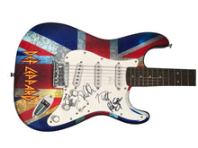 Load image into Gallery viewer, Def Leppard Signed Custom Graphics Fender Guitar