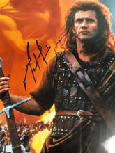 Load image into Gallery viewer, Mel Gibson Signed 1995 Braveheart Custom Framed 16x20 Photo