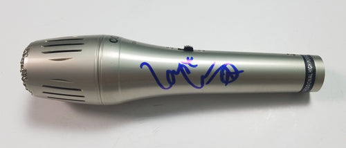 Common Autographed Signed Microphone