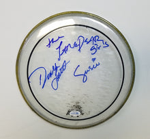 Load image into Gallery viewer, JaneDare Girls Autographed Signed 10&quot; Drumhead Drum Head
