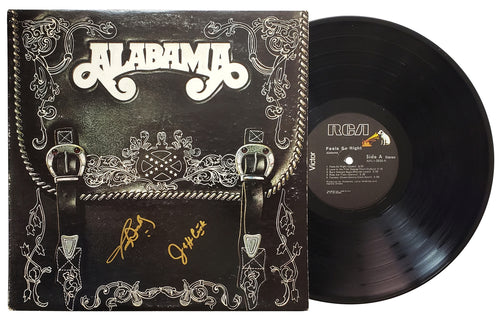 Alabama Autographed Signed Feels So Right Album Record LP