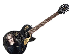 Load image into Gallery viewer, Ozzy Osbourne Signed Custom Graphics Patient Number 9 LP Epiphone Guitar
