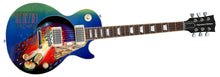 Load image into Gallery viewer, Steve Perry of Journey Signed Custom Graphics Escape LP Guitar ACOA JSA

