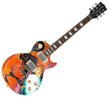 Load image into Gallery viewer, Meat Loaf Signed Custom Graphics Bat Out of Hell LP Guitar ACOA
