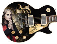 Load image into Gallery viewer, Ozzy Osbourne Signed Custom Graphics Patient Number 9 LP Guitar
