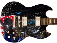 Load image into Gallery viewer, Garth Brooks Signed Custom Graphics Guitar
