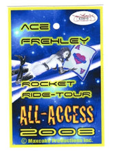 Load image into Gallery viewer, KISS Ace Frehley Autographed Signed Backstage Pass JSA
