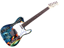 Load image into Gallery viewer, Alice Cooper Signed Custom Graphics Guitar ACOA JSA
