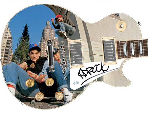 Beastie Boys Ad-Rock Autographed Signed 1/1 Custom Graphics Photo Guitar