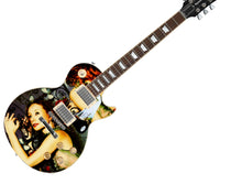 Load image into Gallery viewer, Tori Amos Autographed 1/1 &quot;Enchanted Elegance&quot; Custom Graphics Guitar ACOA
