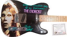Load image into Gallery viewer, Linda Blair Autographed Signed Exorcist Custom Graphics Guitar
