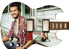 Load image into Gallery viewer, Luke Bryan Autographed &quot;Smiles from the Heartland” Custom Graphics Guitar
