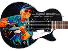 Load image into Gallery viewer, Jimmy Buffett Margaritaville Signed Custom Epiphone Commemorative Guitar
