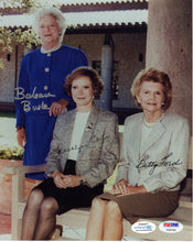 Load image into Gallery viewer, First Ladies Autograph Signed 8x10 Photo Bush Carter Ford
