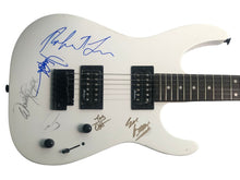 Load image into Gallery viewer, Chicago Band Autographed Pearl White Jackson Electric Guitar
