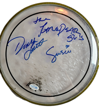 Load image into Gallery viewer, JaneDare Girls Autographed Signed 10&quot; Drumhead Drum Head ACOA
