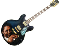 Load image into Gallery viewer, B.B. King Autographed Gibson Epiphone Lucille Guitar ACOA
