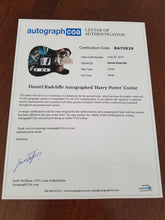 Load image into Gallery viewer, Harry Potter Daniel Radcliffe Signed Graphics Photo Guitar ACOA LOA
