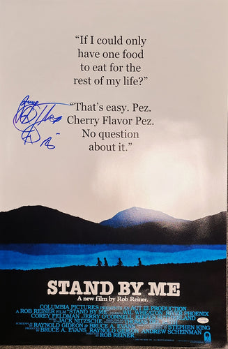 Corey Feldman Signed 24x36 Stand By Me Poster Exact Proof