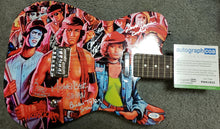 Load image into Gallery viewer, Warriors Cast Autographed X7 Guitar with Custom Graphics Photo Art Exact Proof
