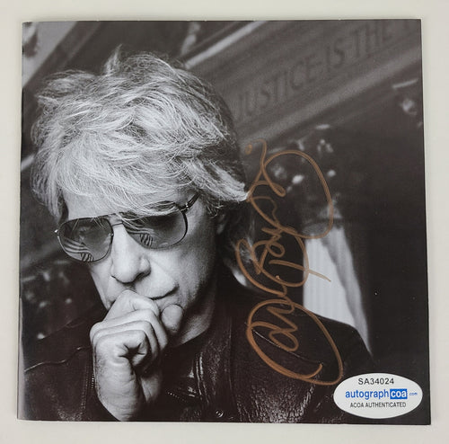 Jon Bon Jovi Autographed Signed 2020 CD Cvr Album LP