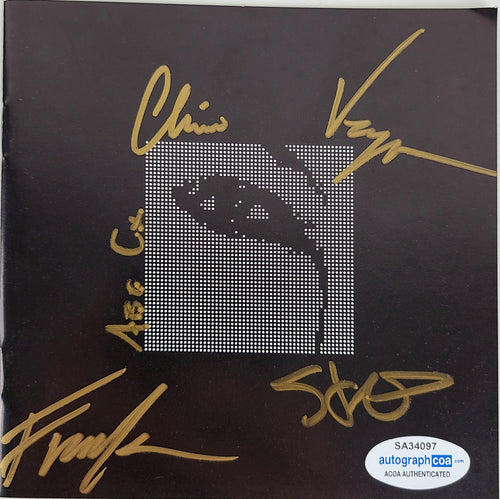 Deftones Autographed Ohms Signed CD Cvr LP Album