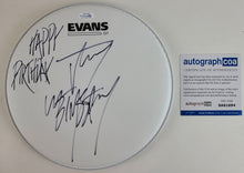 Load image into Gallery viewer, Slipknot Jay Weinberg Autographed Evans Drumhead Happy Birthday
