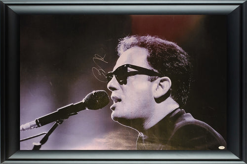 Billy Joel Live Concert Piano Man Signed Framed 24x36 Canvas Photo Poster
